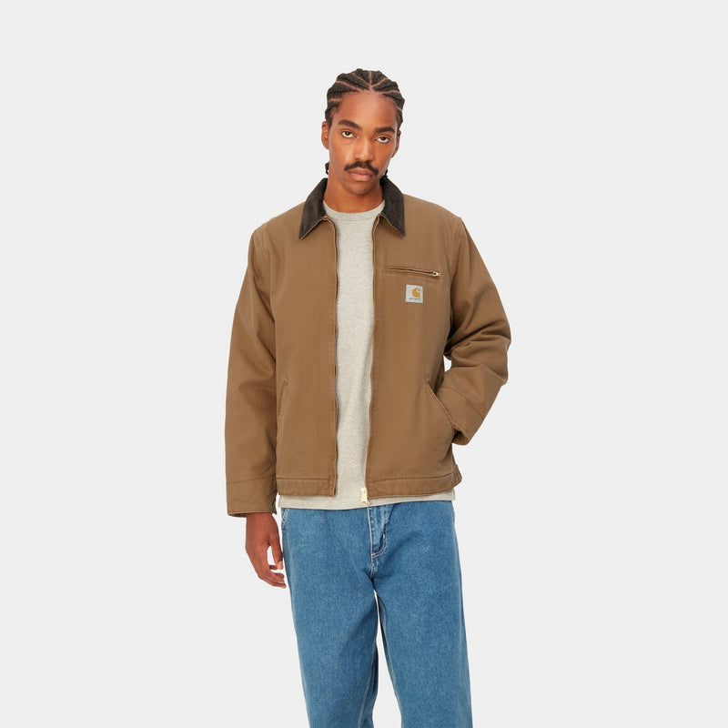 Carhartt WIP Detroit Jacket (Winter) | Hamilton Brown (heavy stone