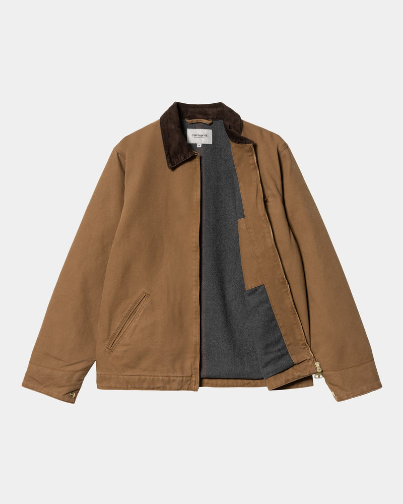 Shop Carhartt WIP Active Organic Dearborn Jacket (wax stone washed) online