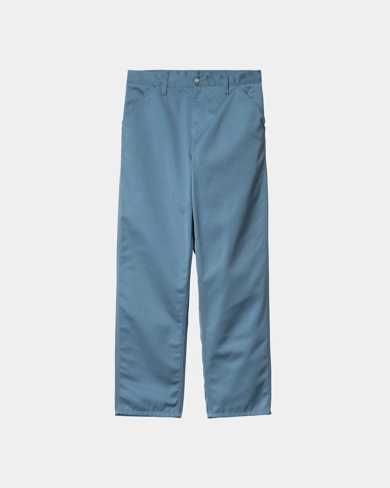 Carhartt WIP Simple Pant Trousers Zeus Blue Rinsed Denison Twill