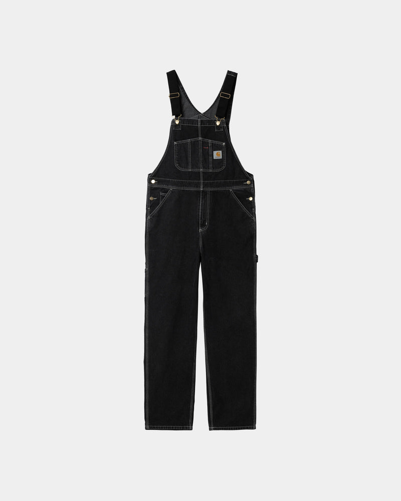 お買い得人気SALEBIB OVERALL - Black (stone washed) パンツ