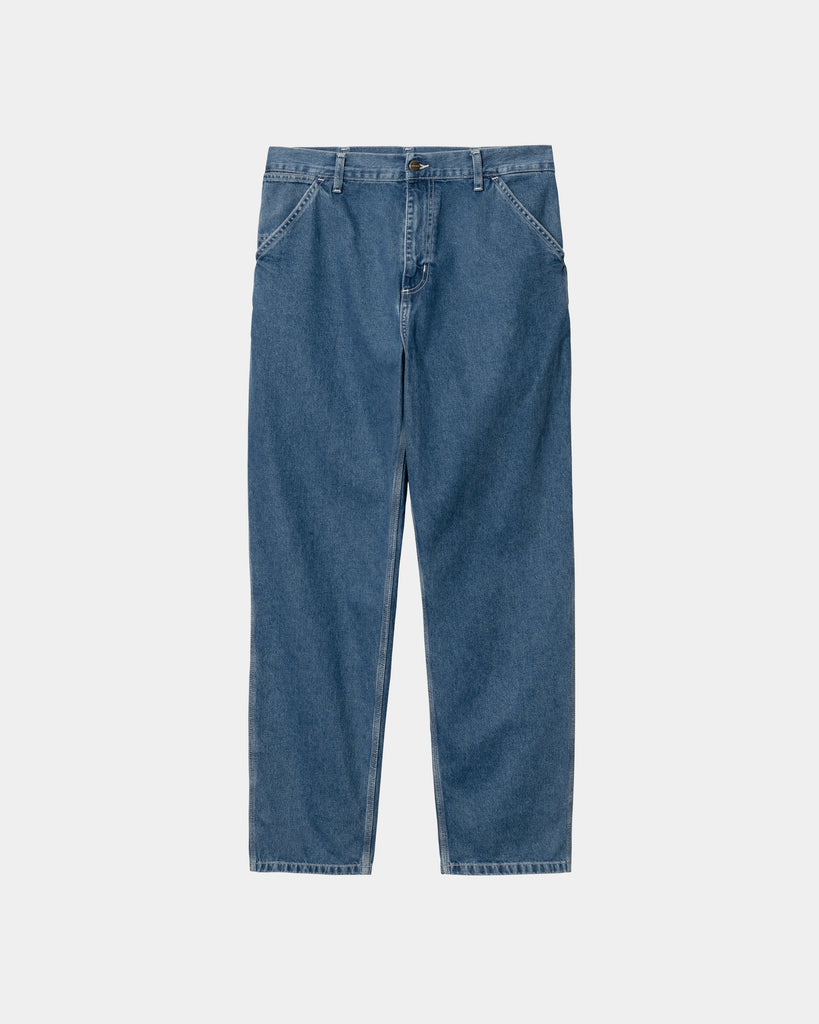 Carhartt WIP Simple Pant - Denim | Blue (stone washed) – Page Simple ...