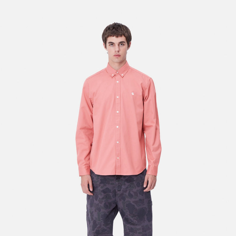 Dusty rose dress shirt on sale