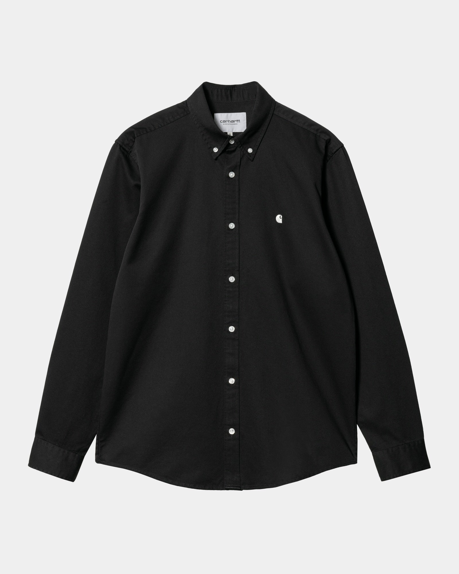 칼하트WIP Carhartt Madison Shirt,Black / Wax