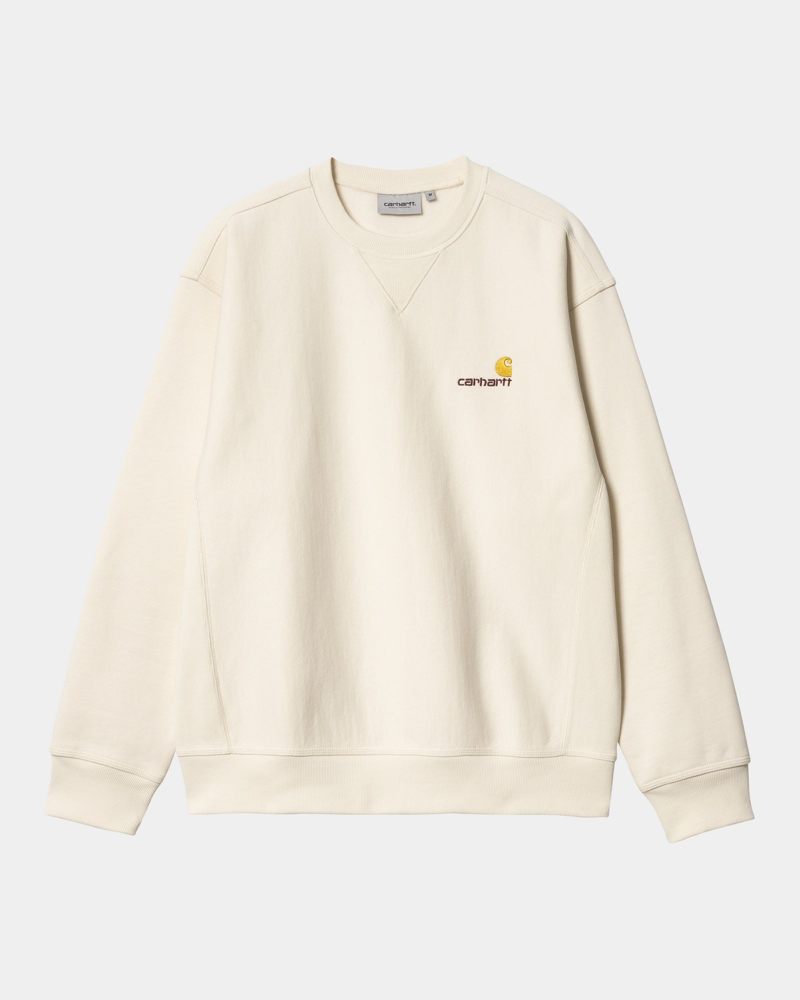 【Carhartt】'American Script' フーディ アイボリー Carhartt WIP Hooded American Script Sweatshirt | Ash Heather