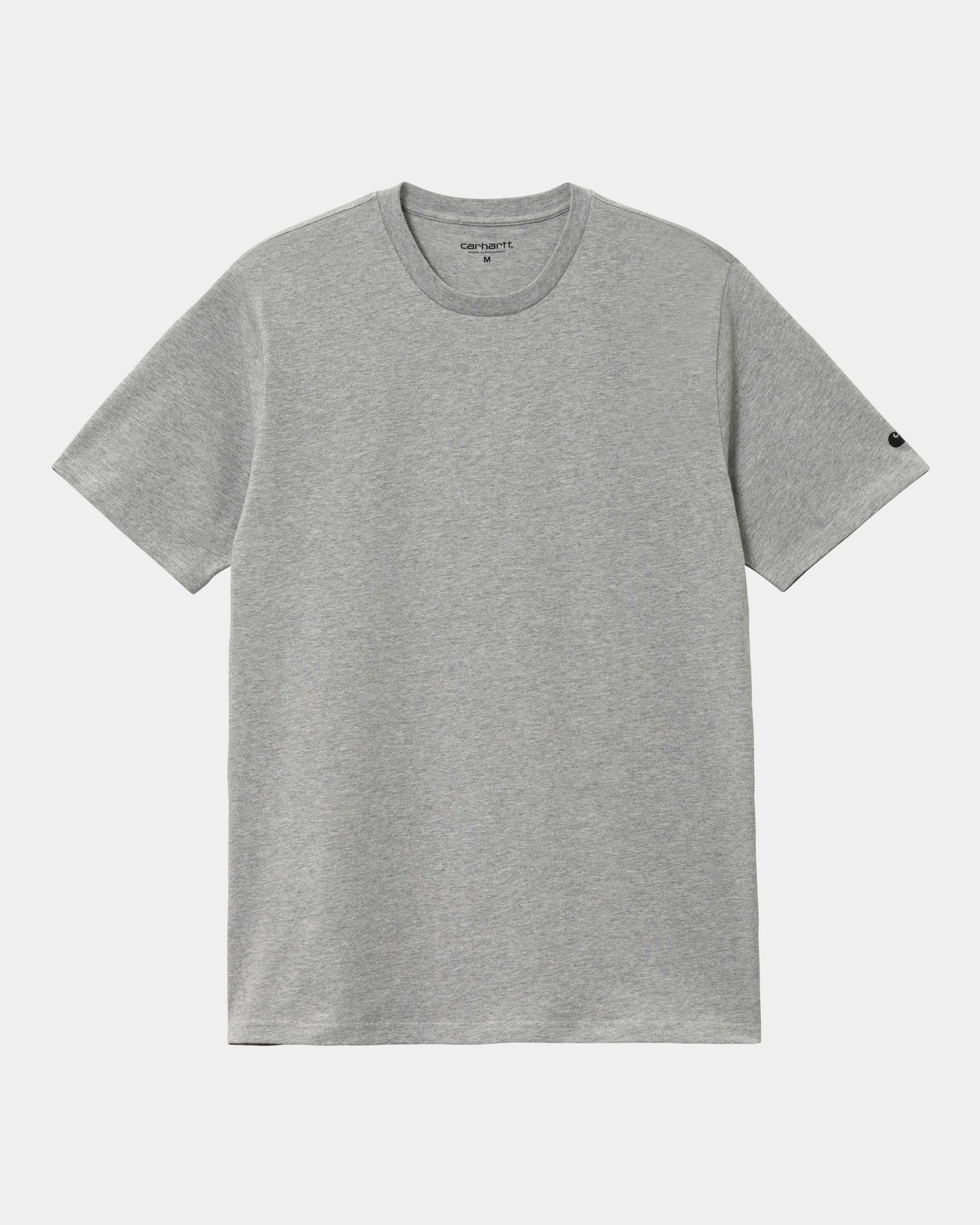칼하트WIP Carhartt Base T-Shirt,Grey Heather / Black