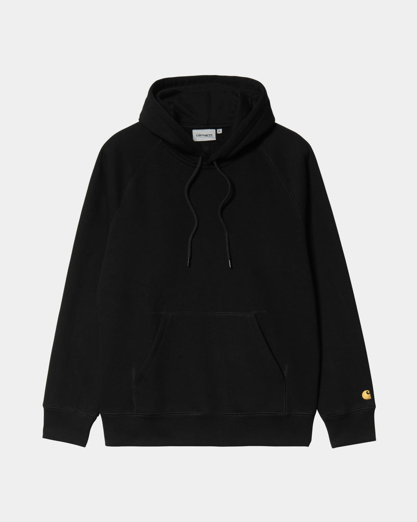 Carhartt WIP Hooded Chase Sweatshirt | Black – Page Hooded Chase ...