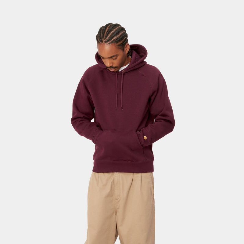 Hooded Chase Sweatshirt | Amarone