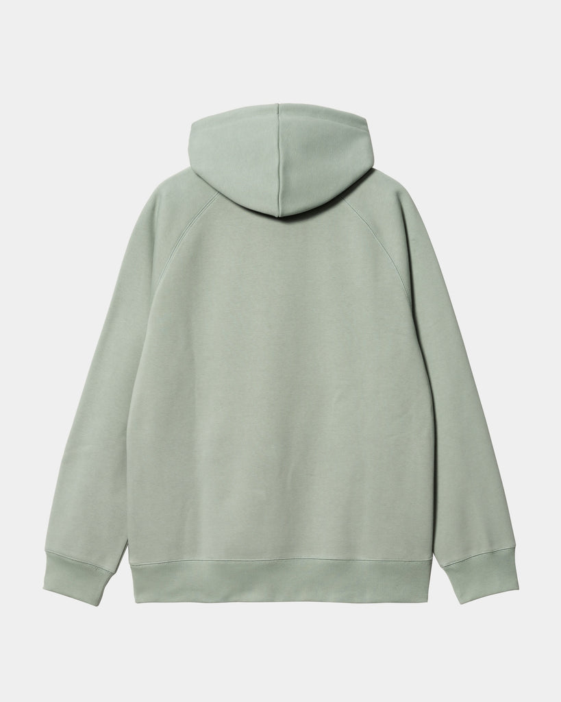 Carhartt WIP Hooded Chase Sweatshirt | Glassy Teal – Page Hooded Chase ...