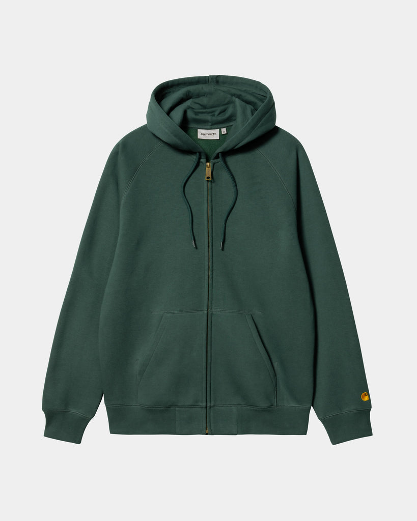 Carhartt WIP Hooded Chase Jacket | Discovery Green – Page Hooded Chase ...
