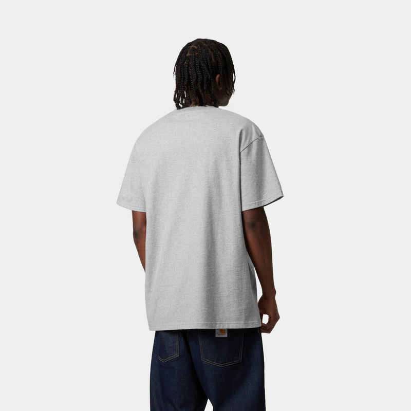 Carhartt WIP Chase T-Shirt | Grey Heather – Page Chase T-Shirt