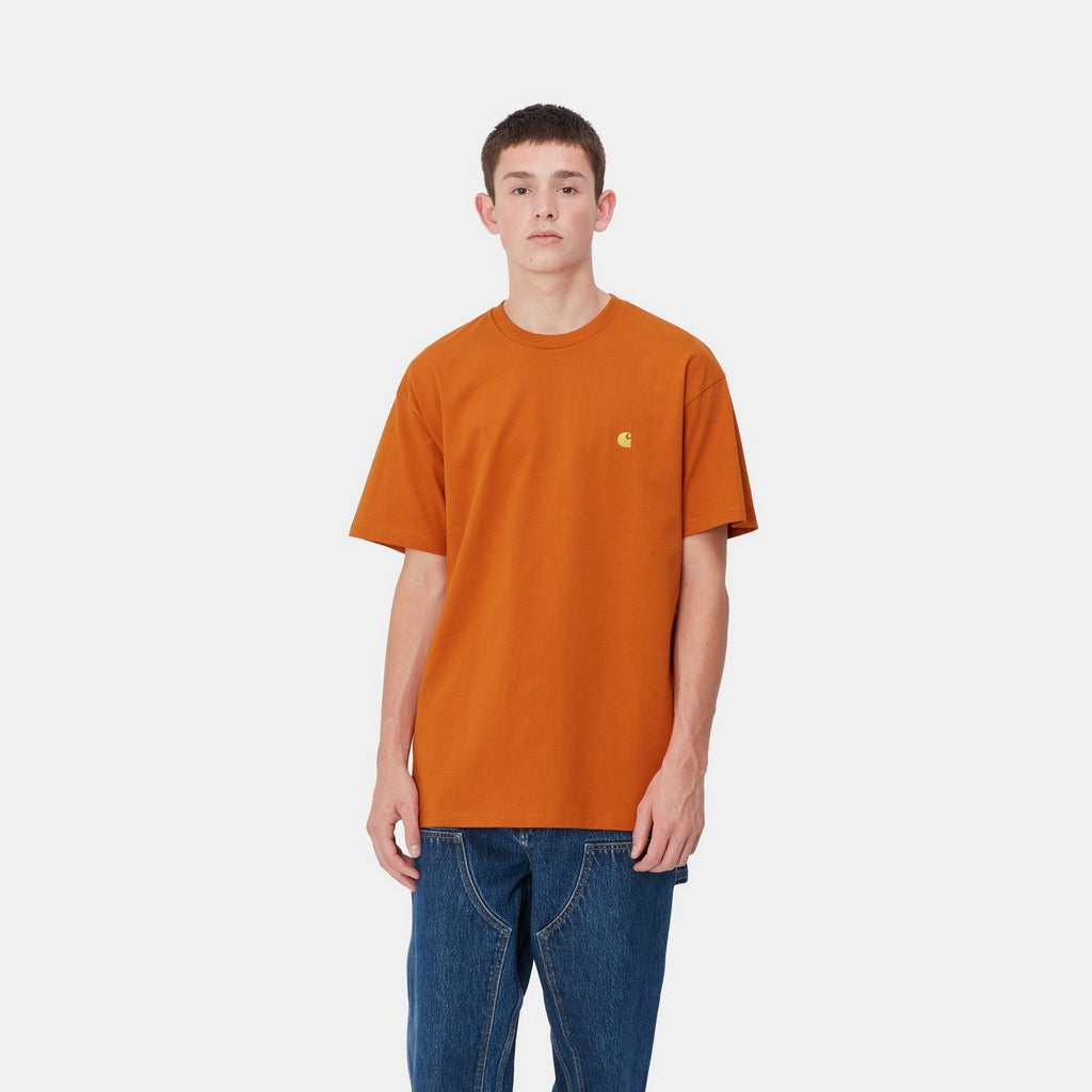 Carhartt WIP Chase T-Shirt | Turmeric – Page Chase T-Shirt