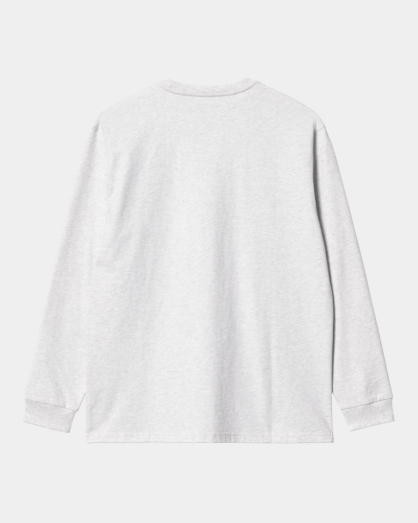 Carhartt WIP Chase Long Sleeve T-Shirt | Ash Heather – Page Chase Long ...