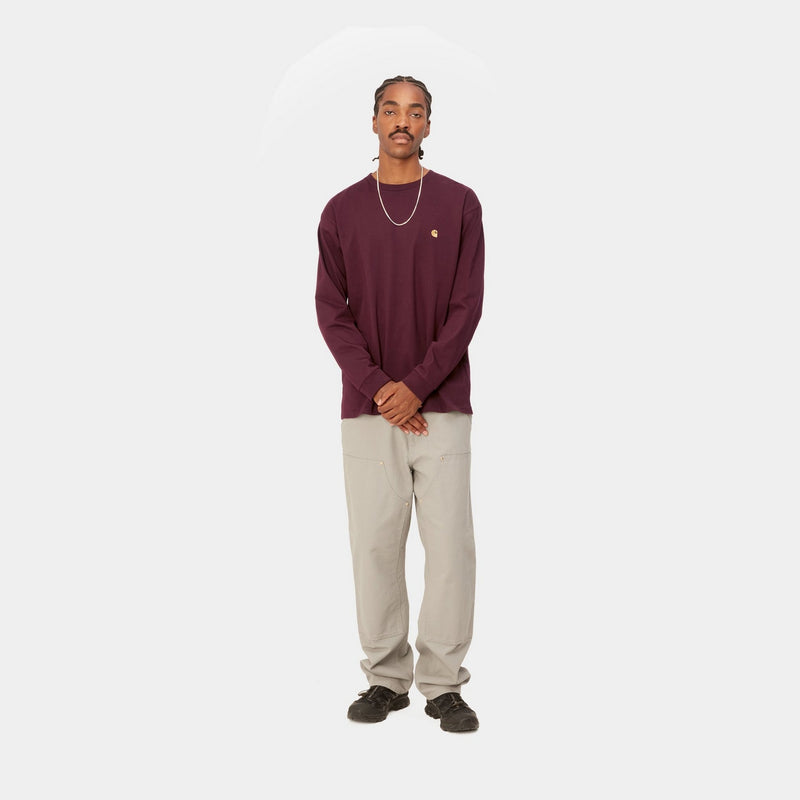 Carhartt WIP Chase Long Sleeve T-Shirt | Amarone – Page Chase Long