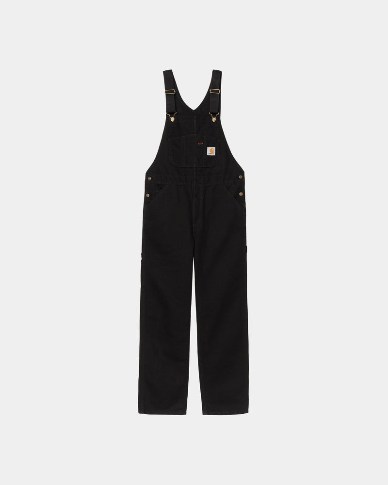Carhartt WIP Bib Overall | Black | us.carhartt-wip.com