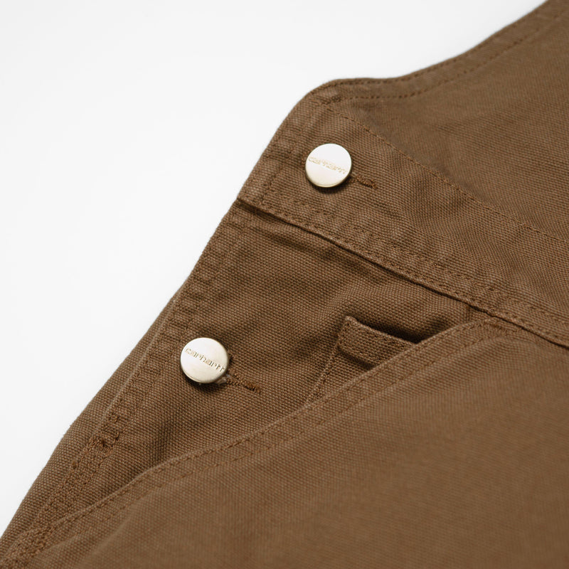 CARHARTT WIP DERBY PANT I032110 HAMILTON BROWN GARMENT DYED Size W 34 L 32  Color Brown