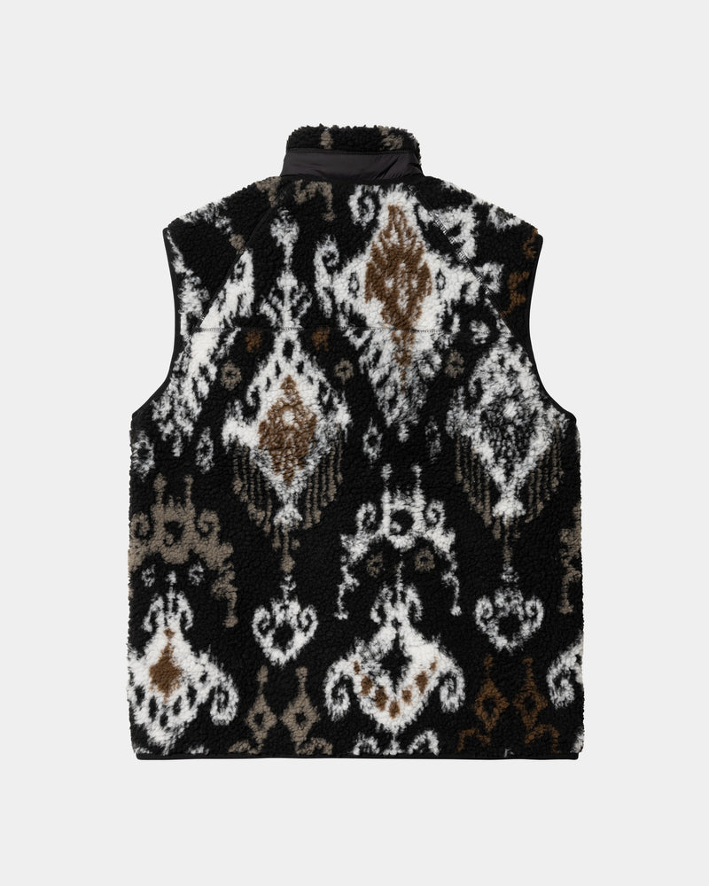 Carhartt Wip Prentis Vest Fleece Liner (baru Jacquard) in Grey for