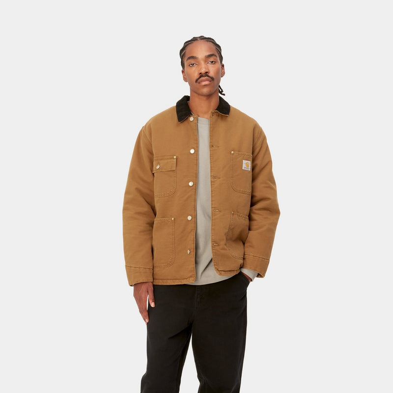 Carhartt WIP OG Chore Coat (Winter) | Deep Hamilton Brown (aged