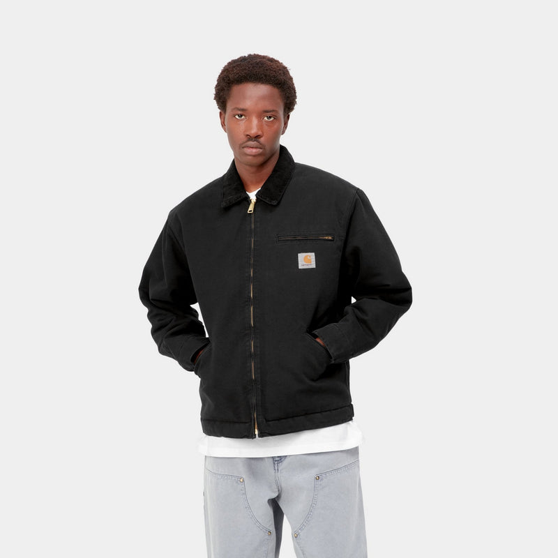 Carhartt WIP OG Detroit Jacket (Winter)  Black (aged canvas) – Page OG  Detroit Jacket (Winter) – Carhartt WIP USA