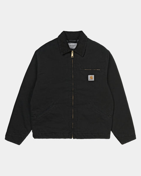 Carhartt WIP OG Detroit Jacket (Winter) | Black (aged canvas) – Page OG  Detroit Jacket (Winter)