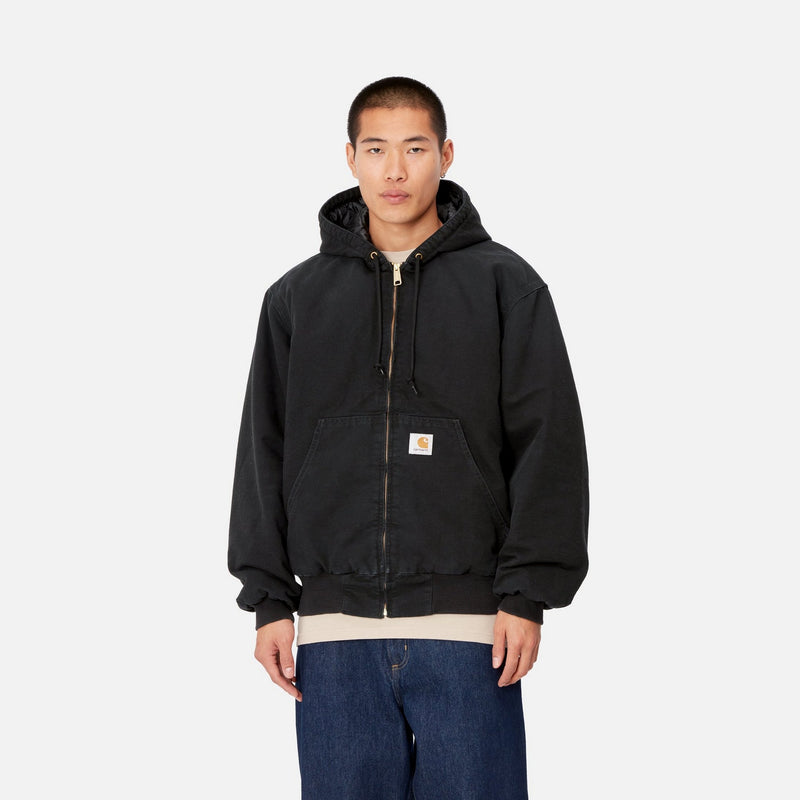 OG Active Jacket (Winter) | Black (aged canvas) – Page OG Active