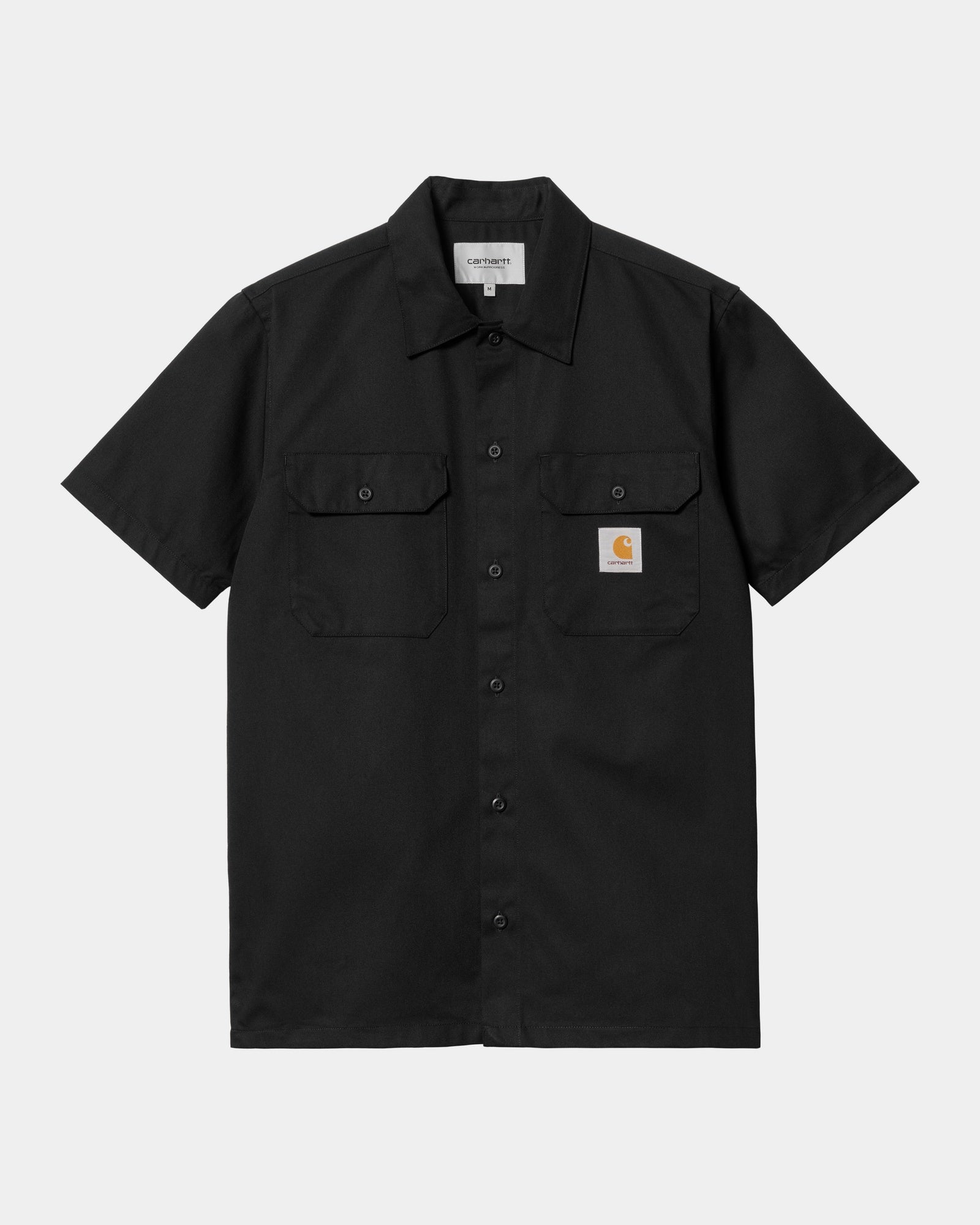 칼하트WIP Carhartt Master Short Sleeve Shirt,Black
