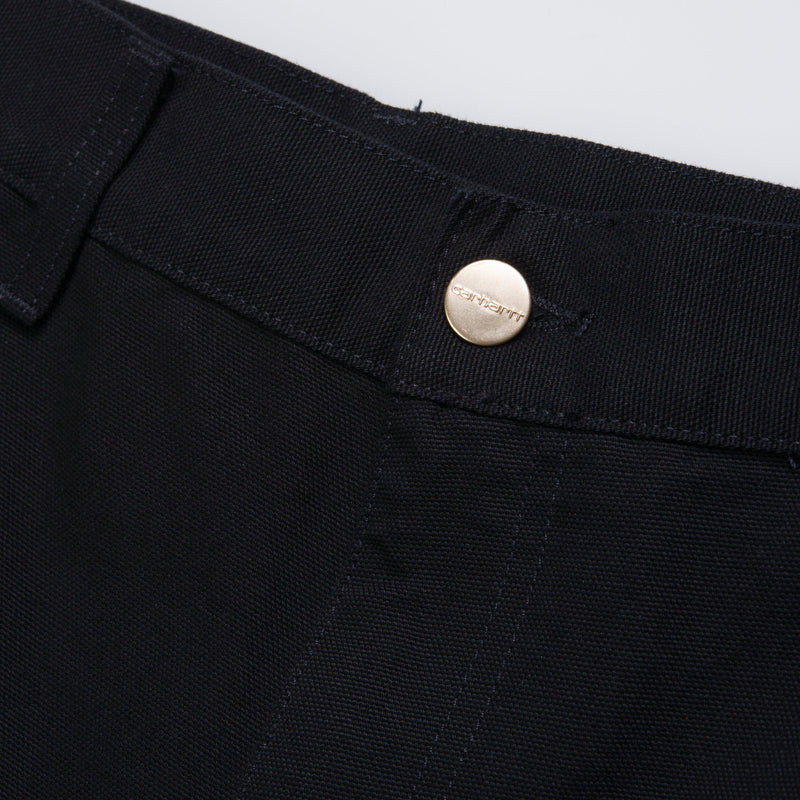 Carhartt WIP Single Knee Short | Black (rinsed) – Page