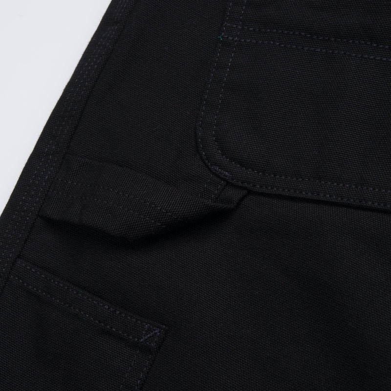 Single Knee Short | Black (rinsed)