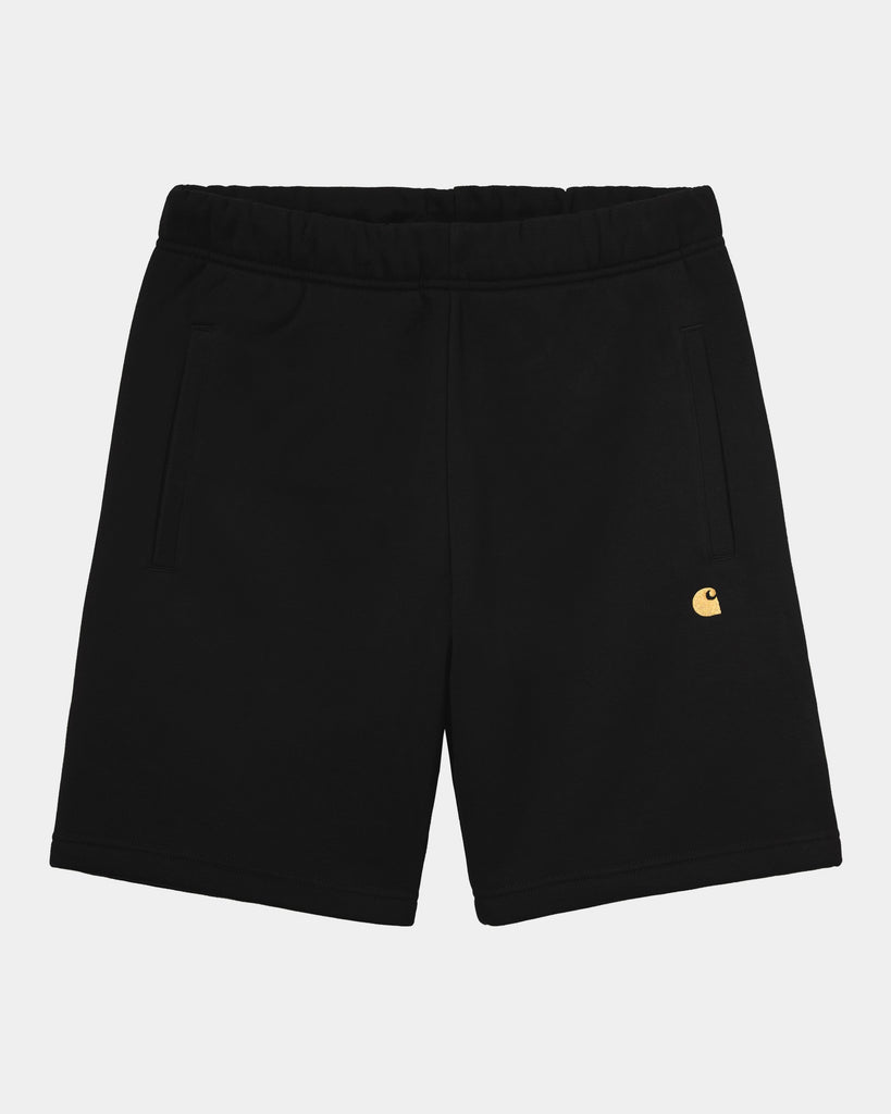 Carhartt WIP Chase Sweat Short | Black – Page Chase Sweat Short