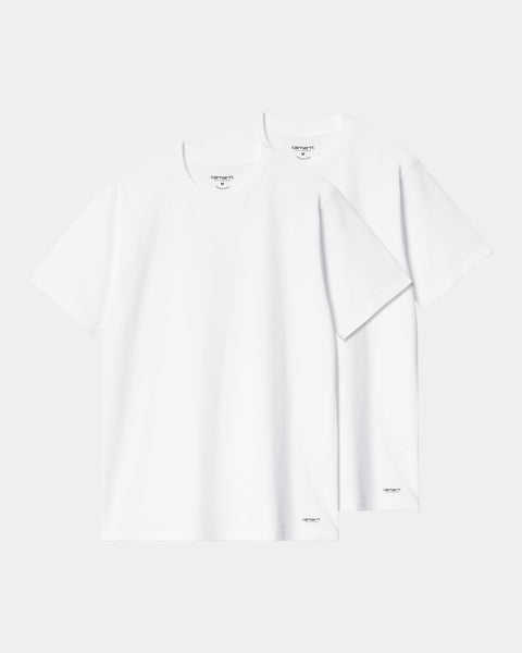 Carhartt WIP Standard Neck Crew Standard – Neck Pack) Crew Page White – White T-Shirt Carhartt WIP + USA (2 | T-Shirt