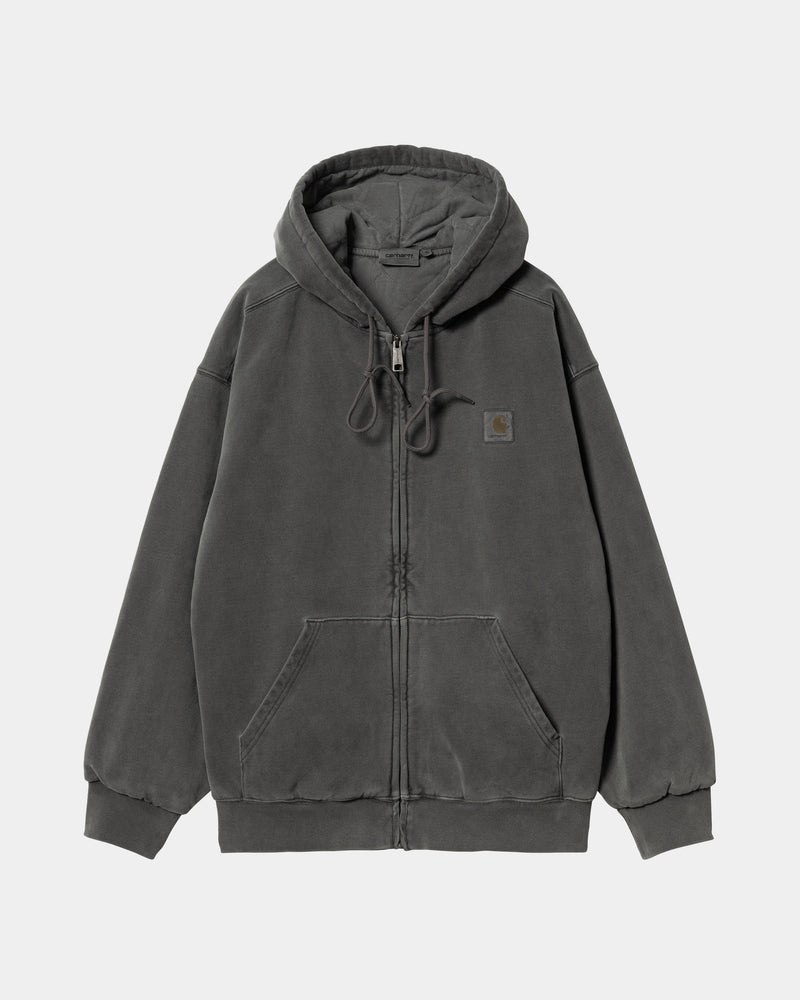 Carhartt WIP Hooded Vista Jacket Graphite garment dyed Page Hooded Vista Jacket