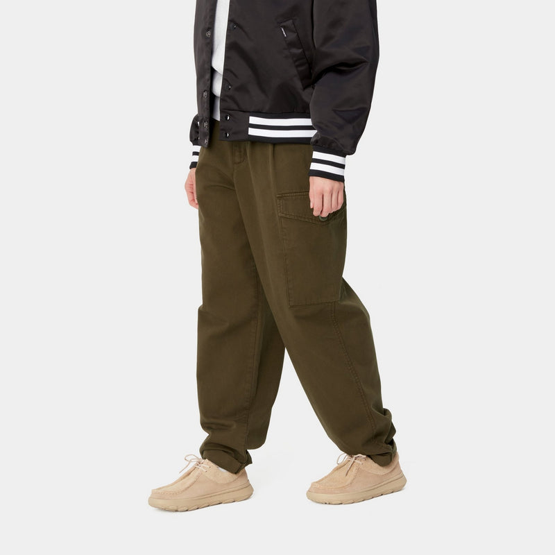 Carhartt WIP cotton trousers Collins Pant beige color I029789