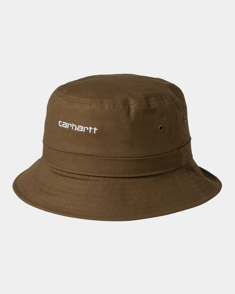 Carhartt WIP Shearling Bucket Hat in White