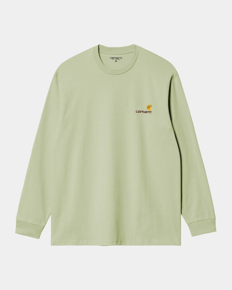 Carhartt WIP American Script Long Sleeve T-Shirt | Pale