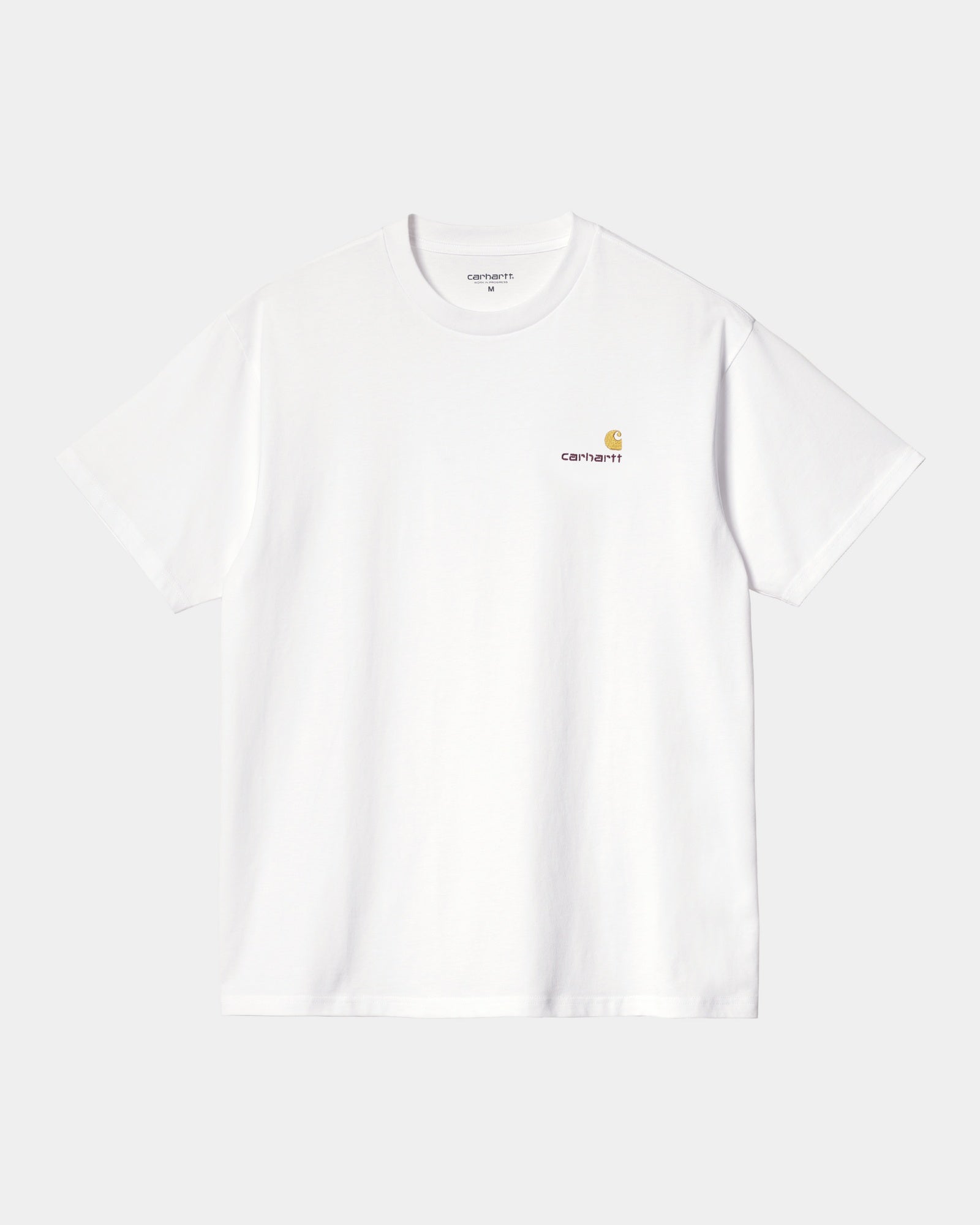 칼하트WIP Carhartt American Script T-Shirt,White