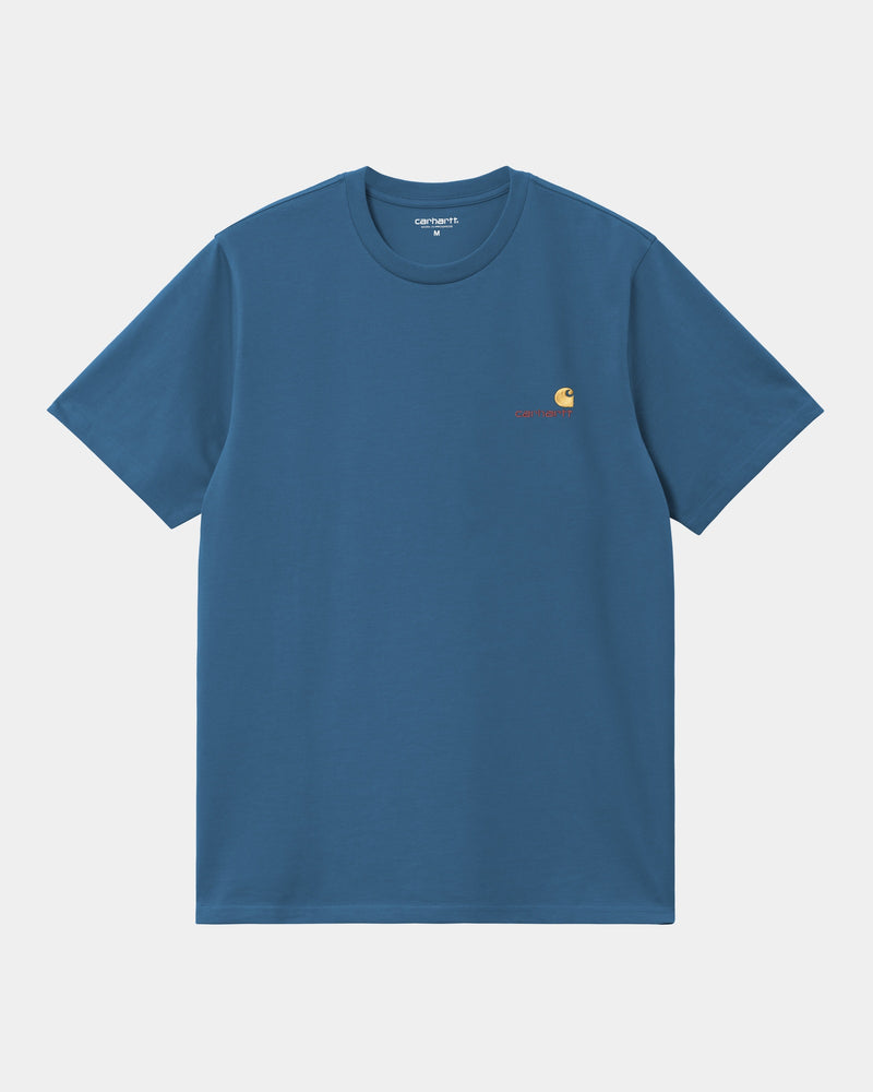 Carhartt WIP I029956 Tシャツ S/S AMERICAN SCRIPT T-SHIRT Carhartt WIP American Script T-Shirt | Sodalite – Page