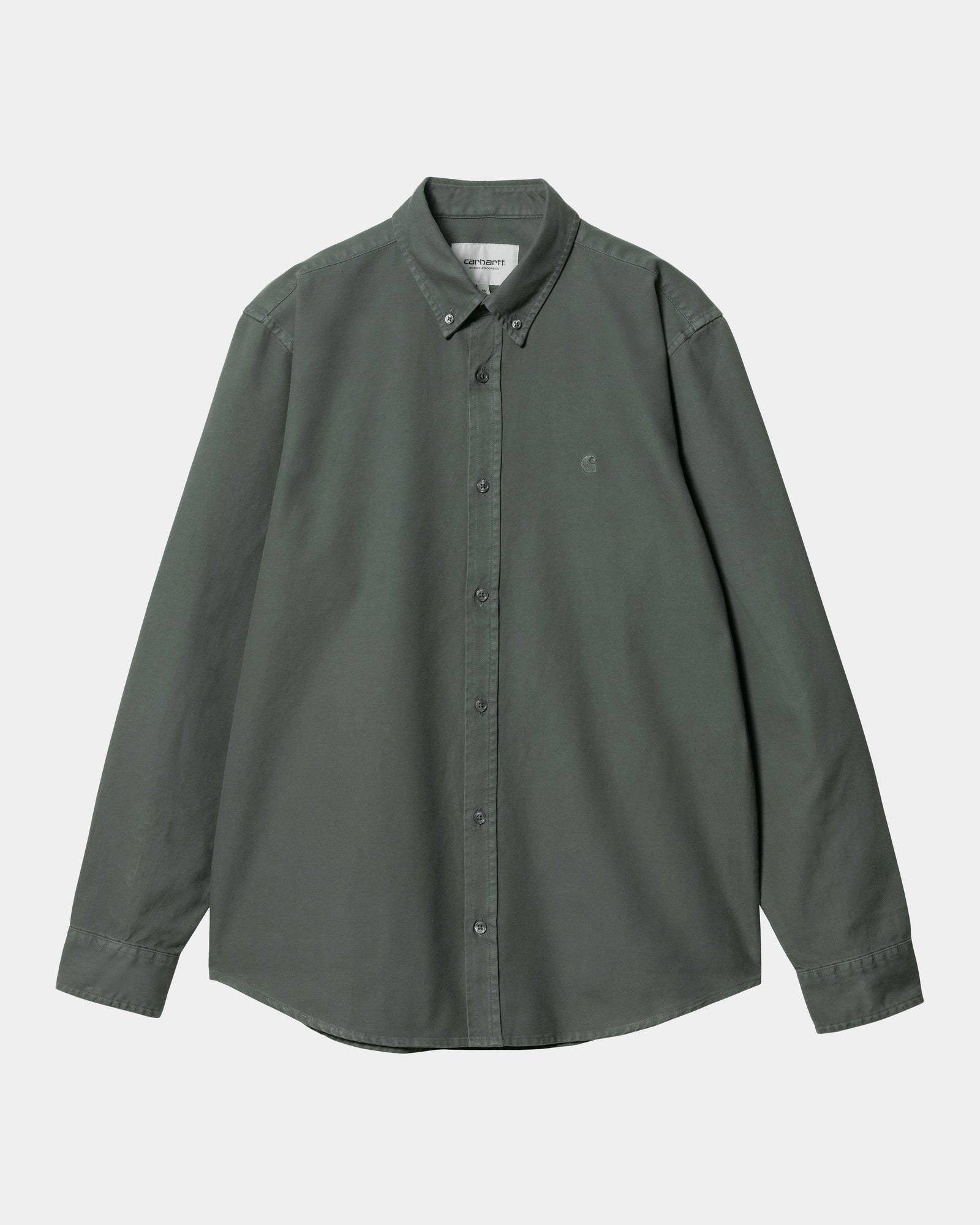 칼하트WIP Carhartt Bolton Shirt,Jura garment dyed