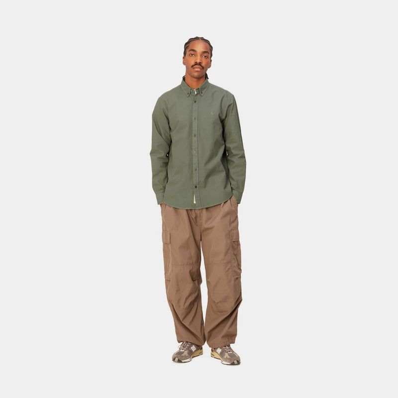 Carhartt WIP Bolton Shirt | Smoke Green (garment dyed) – Page