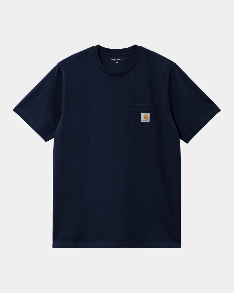Carhartt WIP Pocket Carhartt Navy WIP Page – – USA | Dark T-Shirt T-Shirt Pocket