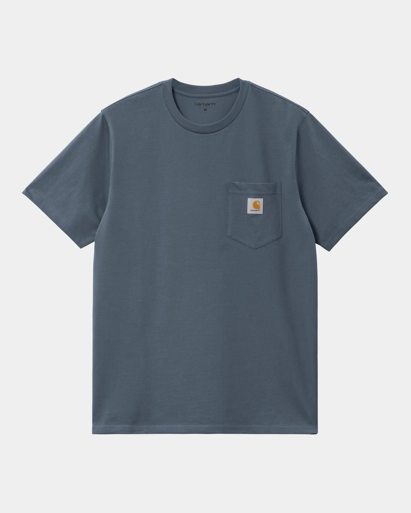 Carhartt WIP Pocket T-Shirt | Hudson Blue – Page Pocket T-Shirt