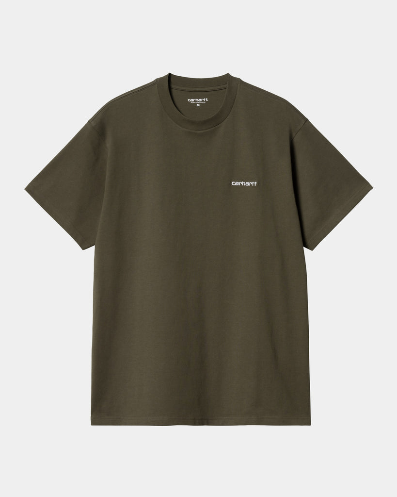 Carhartt WIP Script Embroidery T-Shirt | Cypress / White – Page Script ...