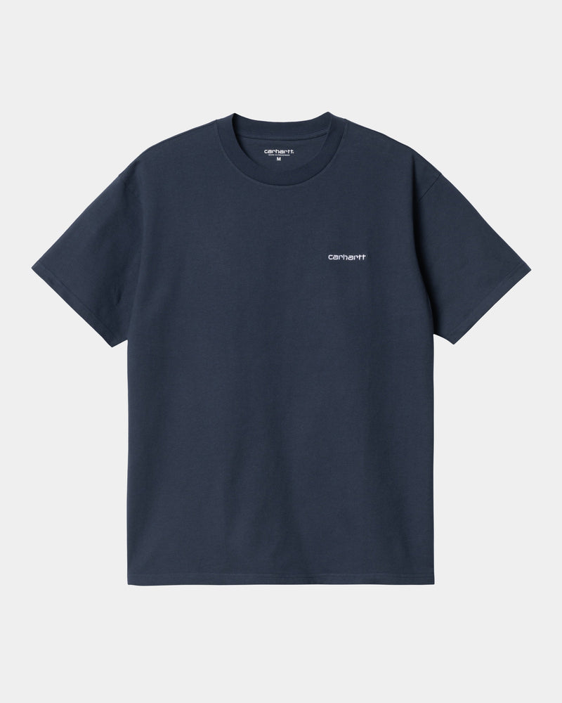 Shop Balenciaga Script Logo Shirt