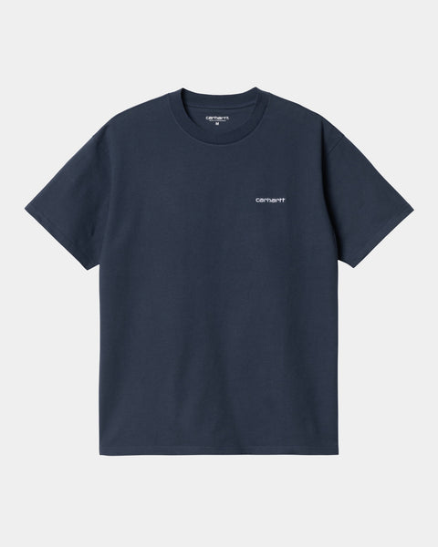 Small Logo T-Shirt (Blue, Grey and White)