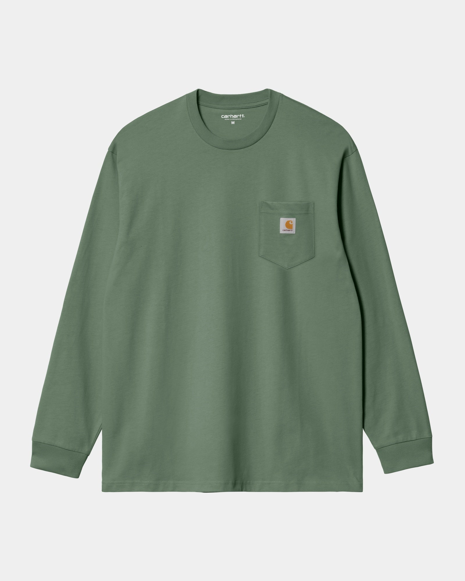 칼하트WIP Carhartt Long Sleeve Pocket T-Shirt,Park