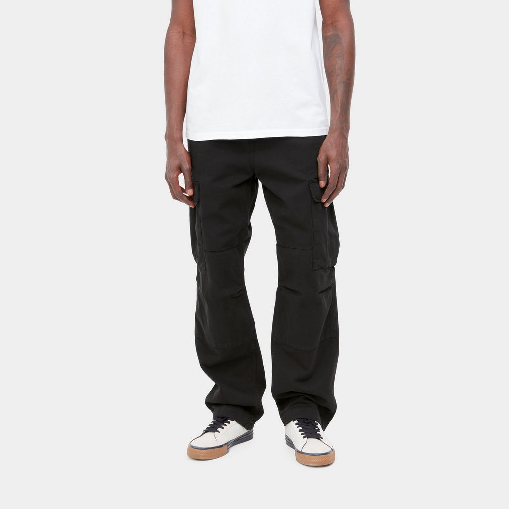 Carhartt WIP Regular Cargo Pant - Garment Dyed Twill | Black – Page ...