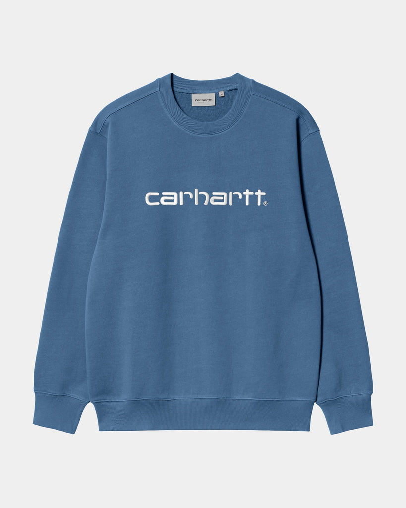 Carhartt WIP Carhartt Sweatshirt | Sorrent / White – Page Carhartt ...