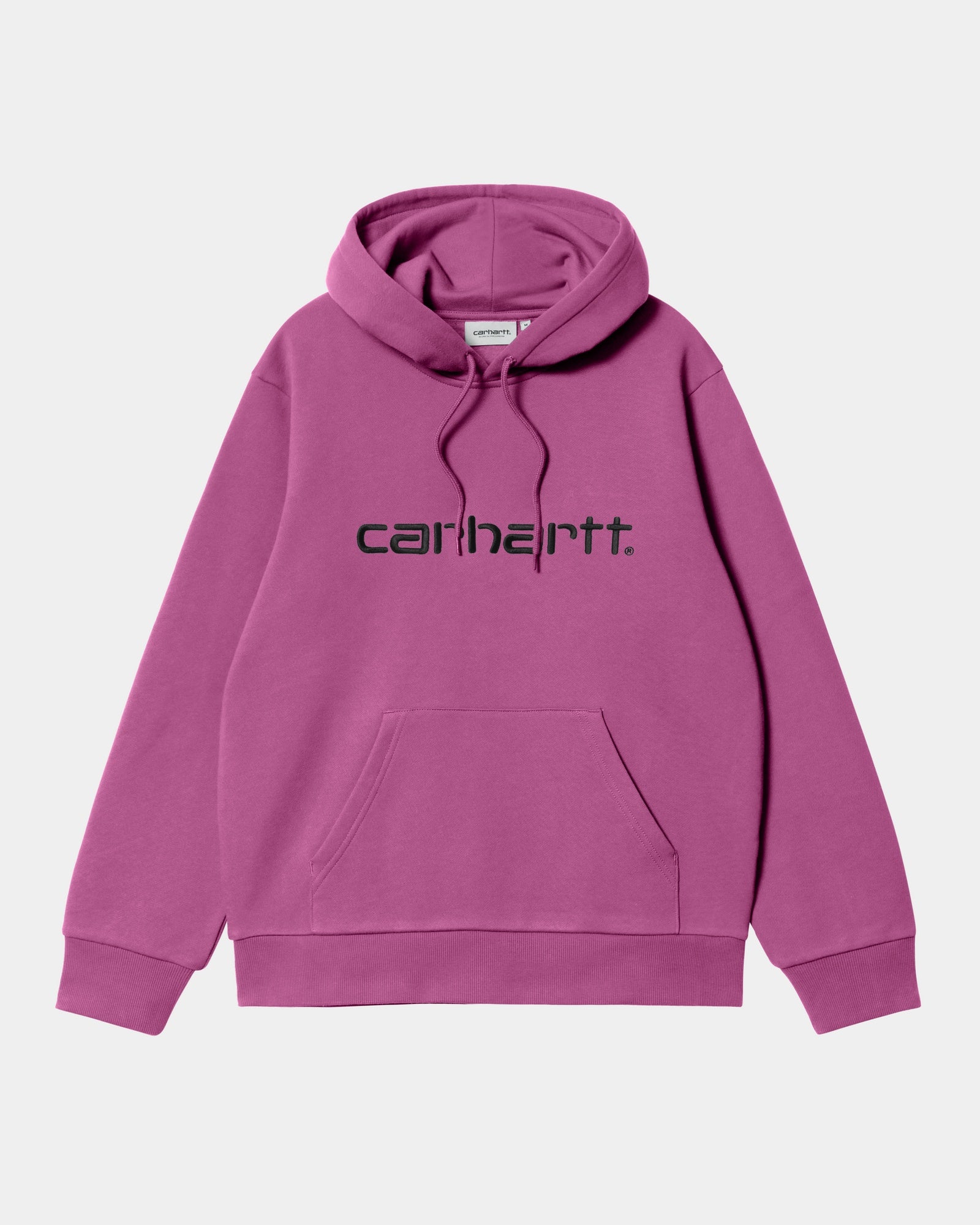 Hooded 칼하트WIP Carhartt Sweatshirt,Magenta / Black