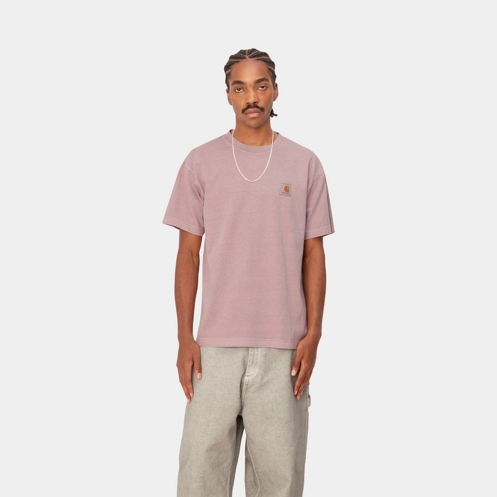 Carhartt WIP Vista T-Shirt | Glassy Pink – Page Vista T-Shirt ...