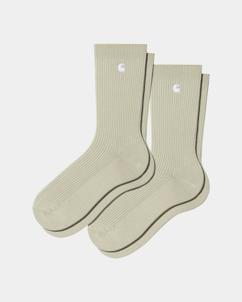 Carhartt WIP Madison Pack Socks | Beryl / White – Page Madison Socks (2 ...