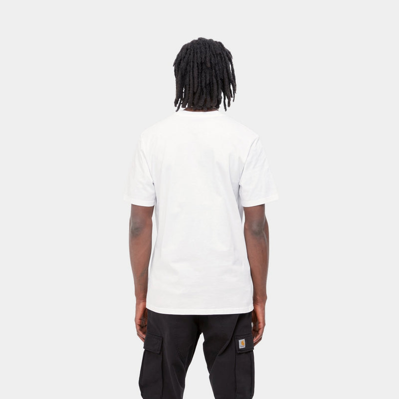 Carhartt WIP S/S Fish T-Shirt - White - S - Men