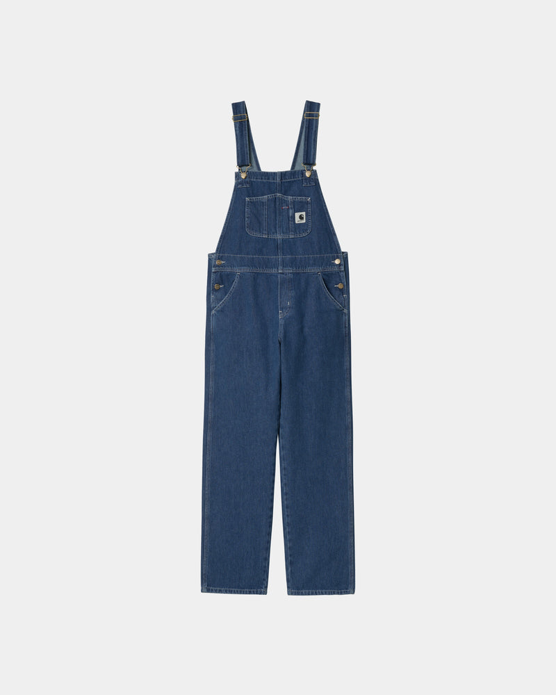  Carhartt Women's Petite Denim Double Front Bib Overalls,  Midnight Sky, Extra Small Short : Clothing, Shoes & Jewelry